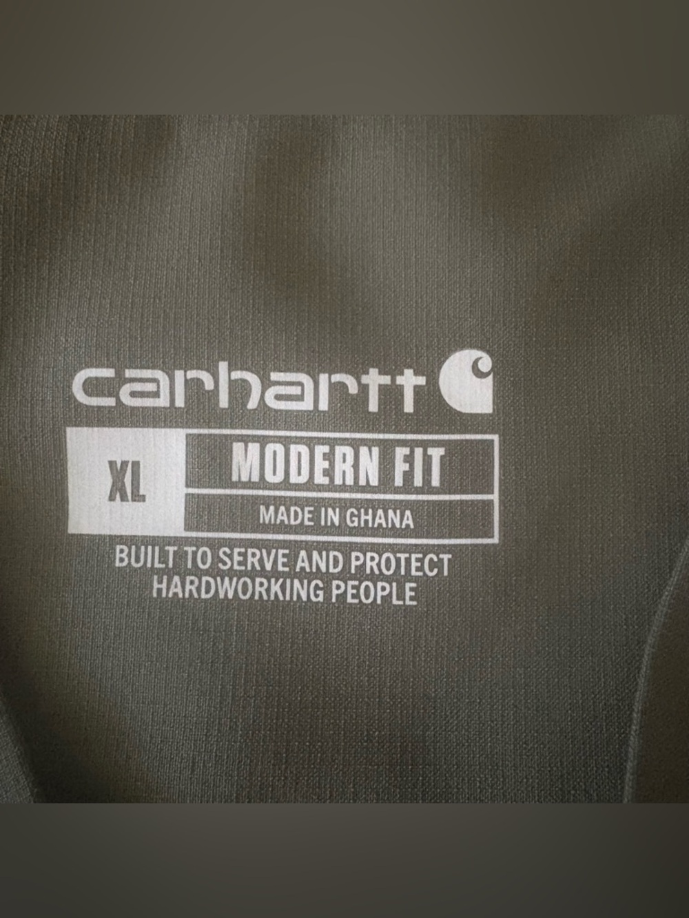 Carhartt Force XL Scrub Top‎ Shirt Extra Large Gray Nursing Medical C13120 - Picture 6 of 9